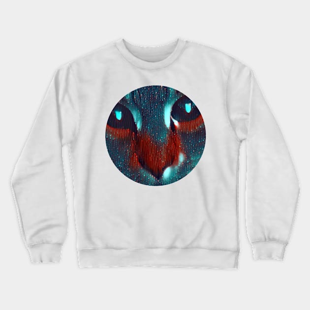 Fun mycat, revolution for cats Crewneck Sweatshirt by GoranDesign